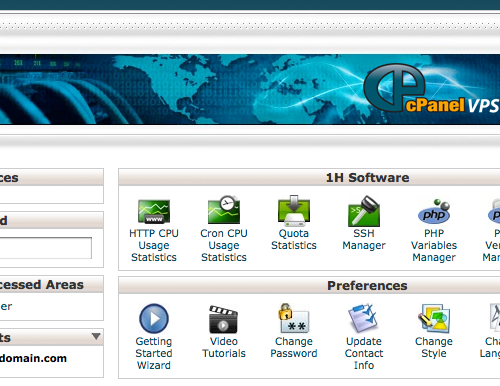what is cpanel hosting