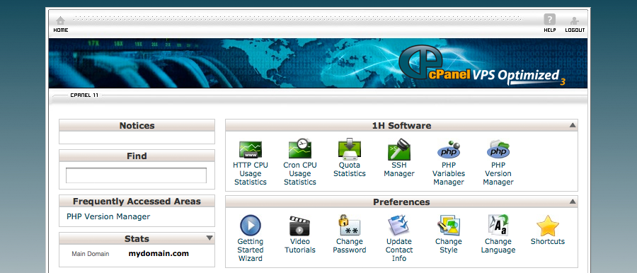 cPanel to Manage Your Hosting