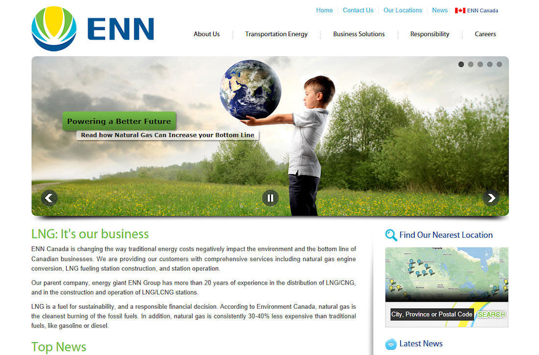 ENN Canada Website