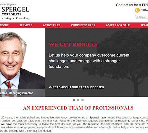 Spergel Corporate Website