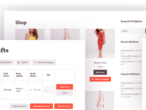 woocommerce magento shopping carts